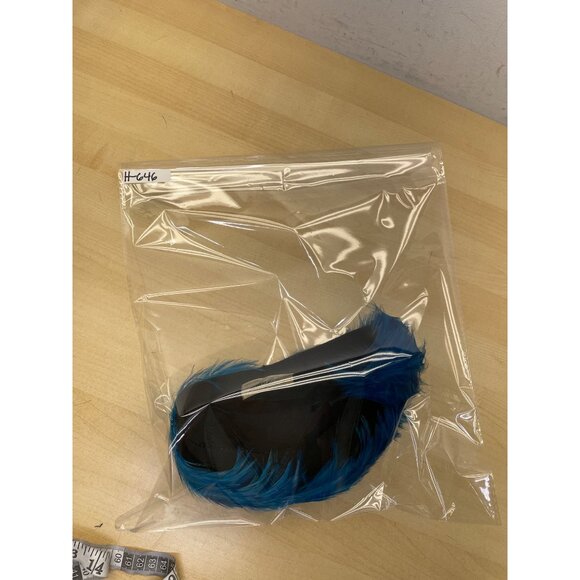 An Original By Dayne Blue Feathered Headband Vintage New York Accessory